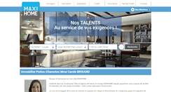 Desktop Screenshot of angouleme.maxihome.net
